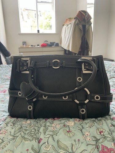 Luella black leather handbag