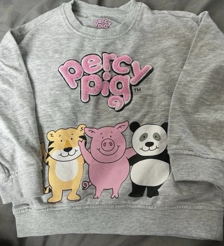 Percy pig friends - percy, grey