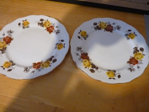 Colclough cake plates roses - cake,
