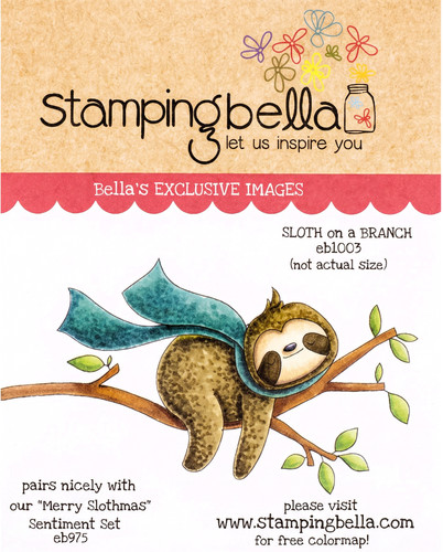 Stamping bella sloth a - bella,
