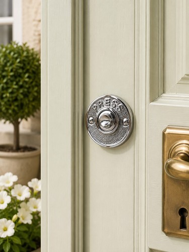 Round push button - round,