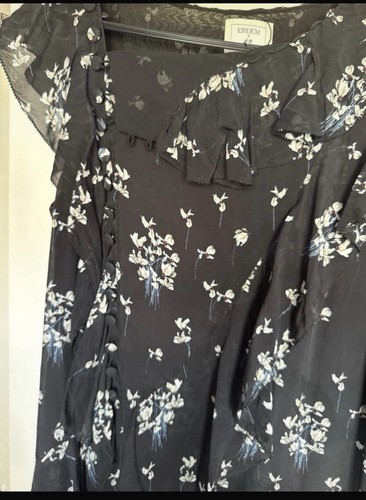 Erdem black floral - black,