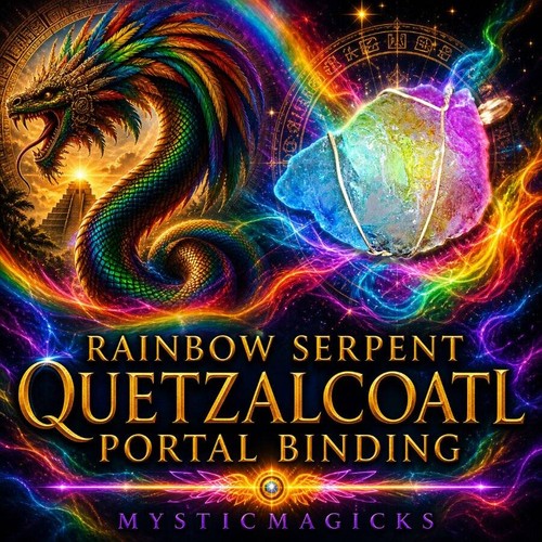 Rainbow serpent quetzalcoatl - rainbow,