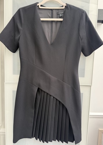 Karen millen black pleated - millen,