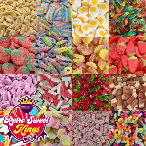 Pick mix retro sweets fizzy - pick,