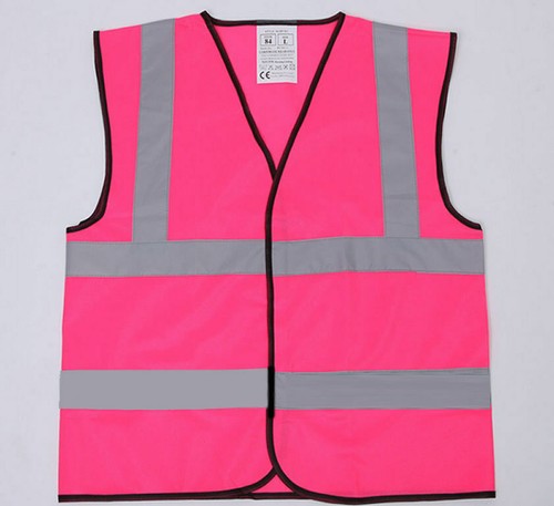 Vis vest hot pink - hi,
