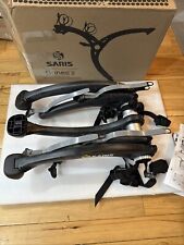 Saris Bones 2 Mount Black Trunk or Hitch Carrier Car Bike Rack, 2 Bike Carrier