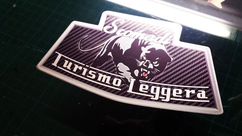 Scomadi badge printed decal - 1x,