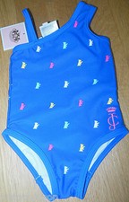 Juicy Couture baby swimsuit designer girl swim suit 3-6 m BNWT JCPIG736