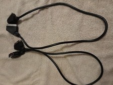 Television Scart Leads Bundle + Splitter