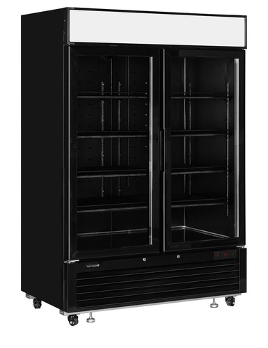 Black glass door shop bar - glass,