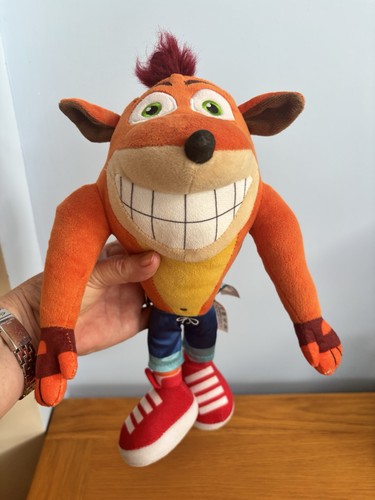 Crash bandicoot soft toy - crash,