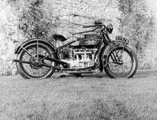 Old Large Photo Car & Motor