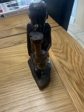Vintage hand carved african - vintage,