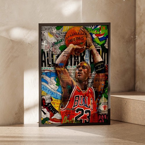 Michael jordan pop art poster - jordan,