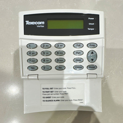 Texecom veritas intruder alarm - texecom,