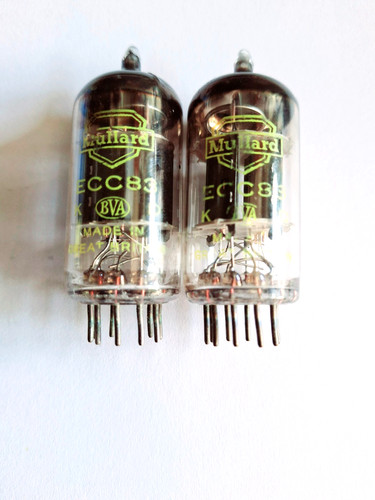 Mullard ecc 12ax7 pair - mullard,