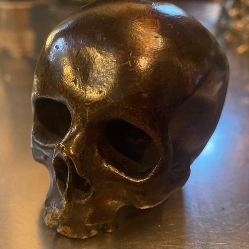 Antique memento bronze mori - memento,