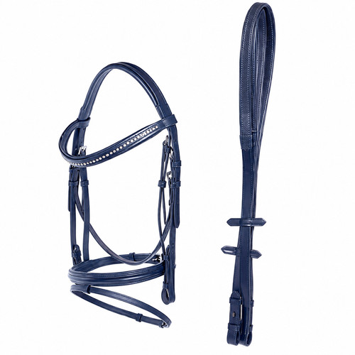 Anatomic horse bridle diamante - anatomic,