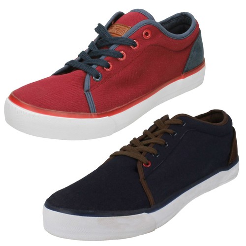 Mens lambretta canvas pumps - mens,