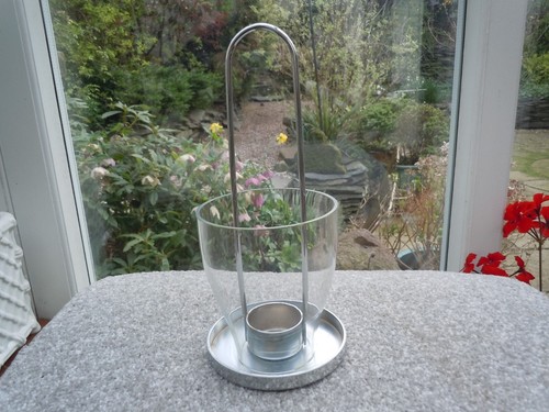 Tea light lantern chrome - chrome, and