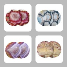 Coasters Agate Marble Effect