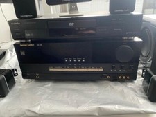 Cambridge Surround Sound Harmon Kardon Avr 2000 Amplifer And Toshiba Cd Player 