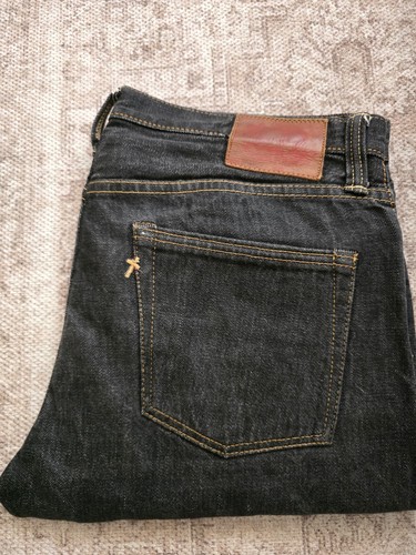 Skull japanese selvedge - japanese, black