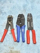 Insulation Wire Stripper + 2 Ternimal Crimp Tools Auto Electrician Wiring Tools