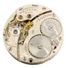 Waltham Sapphire Pocket Watch