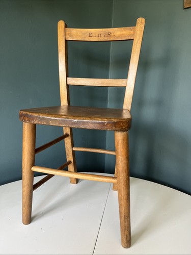 Antique vintage child wooden - vintage, child's