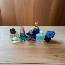 6 Pcs Bundle Of Blue Miniature Perfumes (set15)