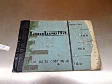 LAMBRETTA SCOOTER SPARE PARTS CATALOGUE MANUAL LIST 125LI 150LI 175TB INNOCENTI?