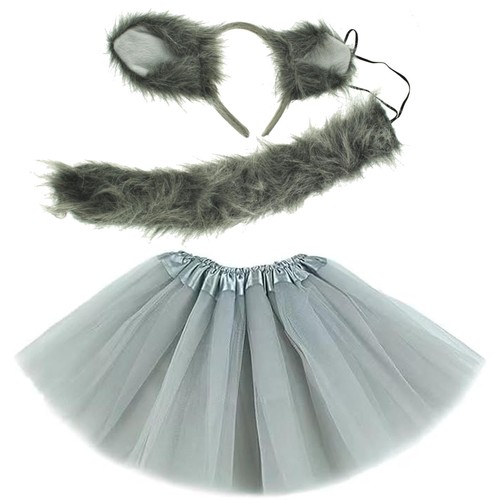 Wolf costume set with - wolf,