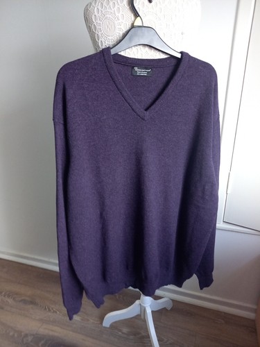 Deep purple 100 lambswool - deep,