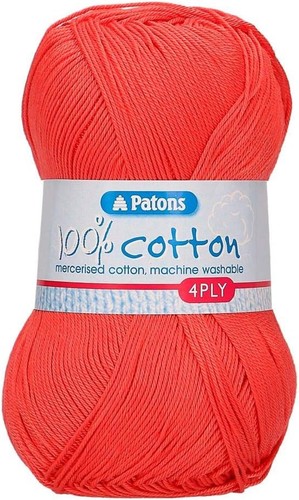 Patons 100 cotton ply 100g - 100%,
