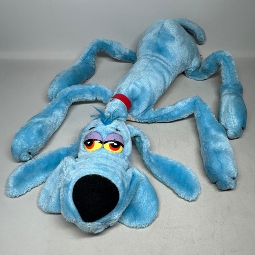Vintage foofur soft toy blue - soft,