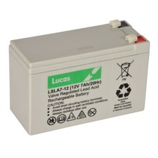 Lucas LSLA7-12 12V 7Ah Rechargeable Battery
