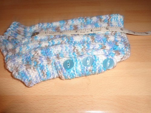 Hand knitted dog coat - ,