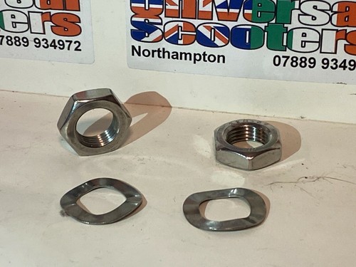 Lambretta rear suspension nuts - rear,