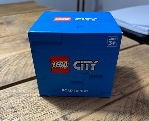 Lego city road - lego, tape