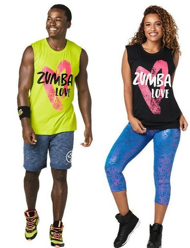 Zumba love muscle tank - love, top