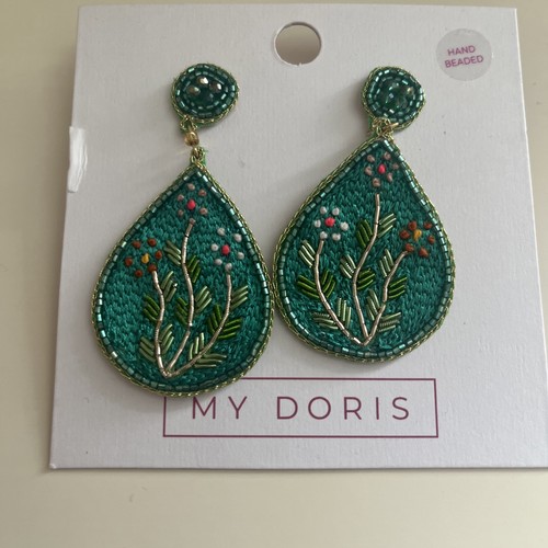 Doris blue embroidery - my,