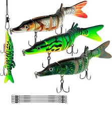3 Savage Pike Fishing Lures 9