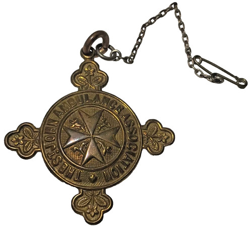 John ambulance medal - st,