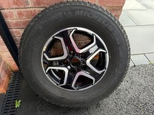 16" DUCATO ALLOY WHEEL AND 2 TYRES MOTORHOME VAN CAMPER LOAD RATED