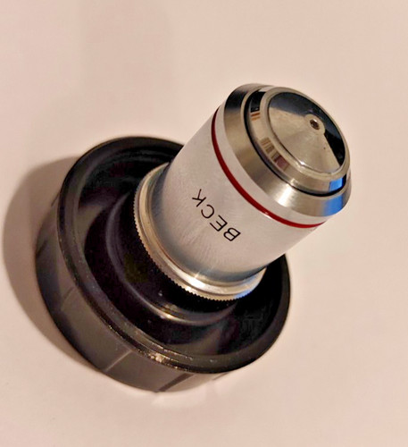 Beck 100x objective lens - 100x/1.25,
