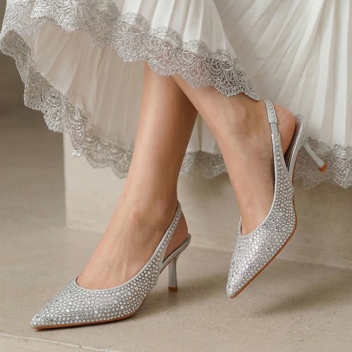 Women diamante slingback - women,
