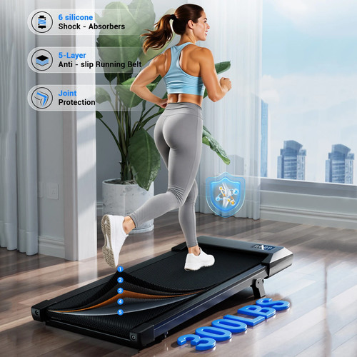 Foldable under desk treadmill - foldable,