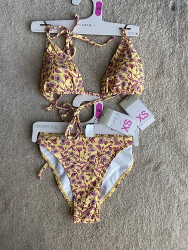 New primark yellow purple